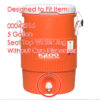 00042316 5 Gallon Seat Top Water Jug Without Cup Dispenser