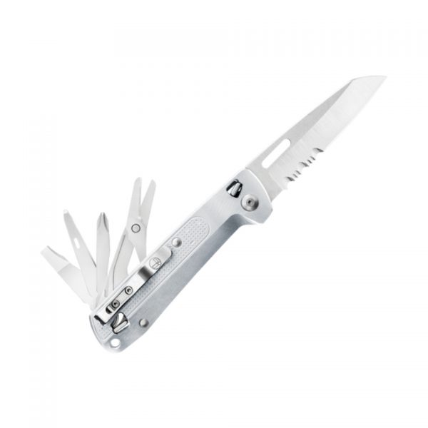 LEATHERMAN K4X Combo Blade, hiking, camping, adventure, outdoor, activity, portable, convenient, pocket knife, multi-tool, multi-purpose, safety, med kit